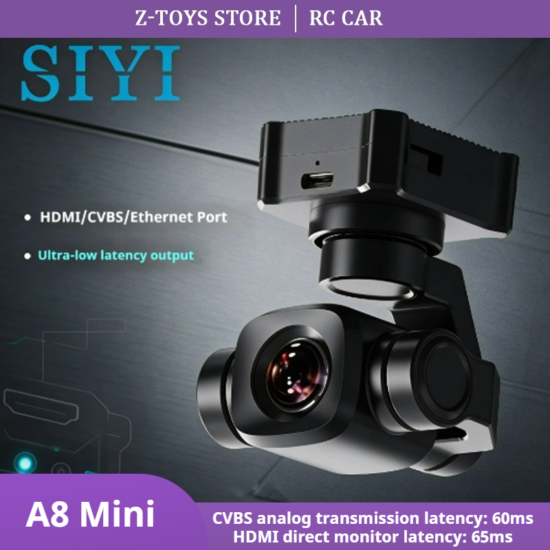 Drone Camera With Gimbal - SIYI A8 Mini 4K Zoom Gimbal