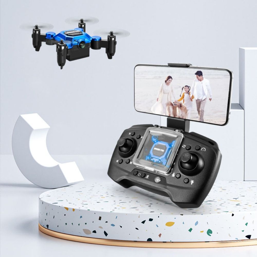 Drone Camera 4K - Plastic Mini Remote Control Aircraft Flying