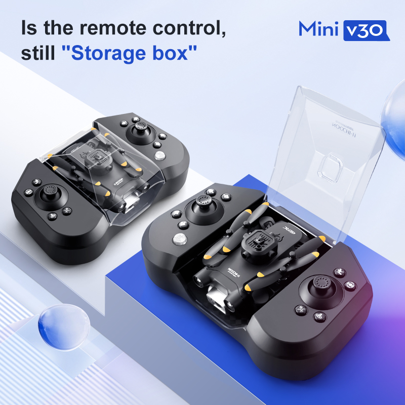 Mini V30 WiFi FPV Drone With 4 - Drone Camera Wide Angle 评论和价格