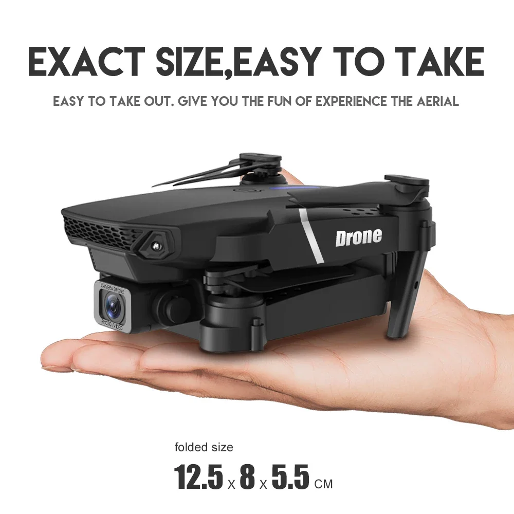 Professional Drone E88 4K Wide - Drone Camera Wide Angle 评论和价格