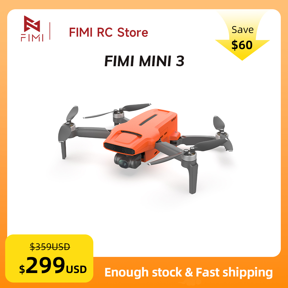 FIMI MINI 3 Camere Drone 4K 60 - Drone Camera Night Vision 评论和价格