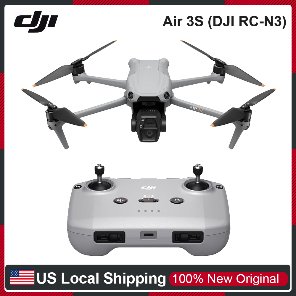 DJI Air 3S Drones with a Camer - Drone Camera Wide Angle 评论和价格